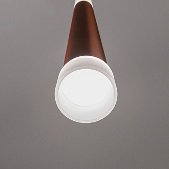 Светильник подвесной 7*120 см LED*7 W, 3000 К Citilux Вегас Кофейный CL227013