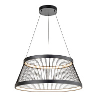 Люстра подвесная 80*50/150 см, 1*LED*75W Lussole Macon LSP-7310 черный