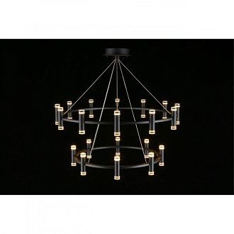 Каскадная люстра 83*60-120 см 200W, 3000K, Aployt Klarcia APL.037.03.200, черный