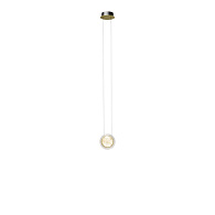 Подвесной светильник 12,6*12*316 см, LED, 3000К, Maytoni Pharao MOD361PL-L7BS3K латунный