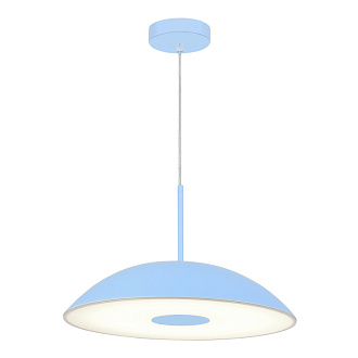 Подвесной светильник 39*200 см, LED, 24W, 3000К, ST-Luce Lido SL6128.703.01 синий