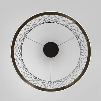 Подвесной светильник 81*81*40-120 см, LED*59W, 4000K, Eurosvet Parafe 40025/1 LED, серый, a069306