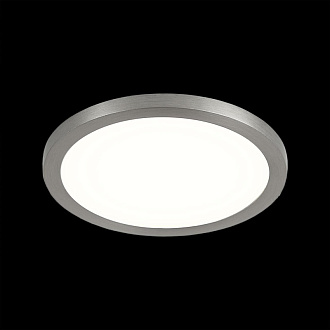 Светильник 9/7.5 см, 8W, 3000K, IP20, 640Lm Citilux Омега CLD50R081, LED хром, вр 7 см