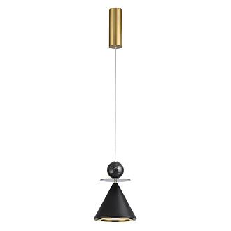 Светильник 15 см, 10W, 3000K, Odeon Light 5475/10LE, латунь
