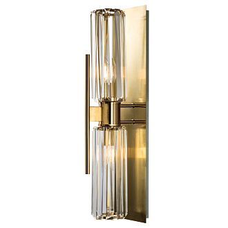 Бра 60 см, Crystal Lux MAGDOLINA AP2 BRONZE/TRANSPARENTE, бронза