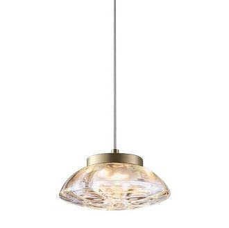 Подвес 20*20*159 см, 1*LED*5W, 3000K Gerhort G52183/1GD AMB, Золото