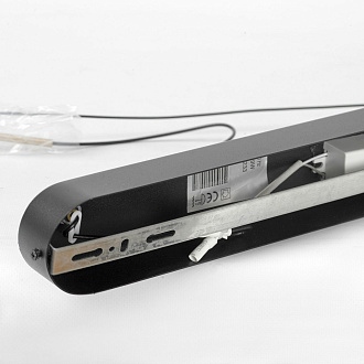 Линейно-подвесной светильник 90*6*35/120 см, 1*led*29W 3000K Lussole Taylor LSP-7233 матовое золото