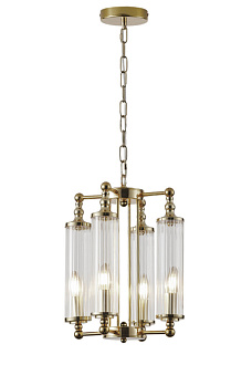 Люстра 31 см Crystal L ux TOMAS SP4 BRASS Латунь