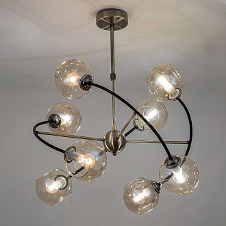 Светильник 68*68*75 см, Е14 8x40W, Бронза, Чёрный MODEMODERN MD.2691.8