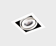 Встраиваемый светильник 10*10*5,2 см, ITALLINE DL 3032 white 3000K, вр 10*10 см