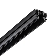 Профиль-трек 220V встраиваемый в натяжной потолок Lightstar Teta 505427 черный