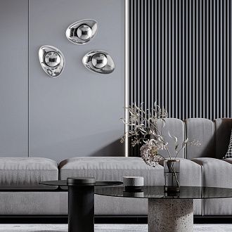 Светильник 28 см, Maytoni Mabell MOD306WL-01CH, хром