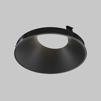 Декоративная рамка-отражатель для серии Wise 7*2,25 см, LED*W Ring057-10-B Maytoni Downlight, Черный