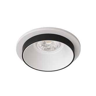 Светильник встраиваемый 9*9*4,3 см, вр 6,5 см, 1*GU10*50W, Denkirs Lemvik DK2401-BK, черный