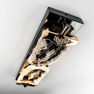Бра 11*6*-44 см, *LED*8W, 3000-6000K, Modestyle  MS.2413.440 BK, Чёрный, Золото