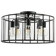 Люстра потолочная 58 см, 8*E27*48W, Черный матовый Lightstar Genni 798287