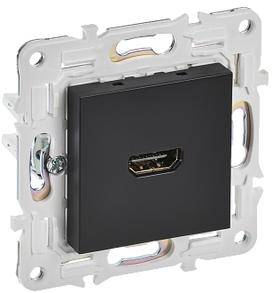 SKANDY Розетка HDMI SK-H01Bl черн. IEK, SK-H10-K02