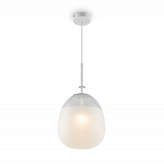 Светильник подвесной Maytoni Lune P072PL-L5W3K, 5W LED, 3000K, диаметр 24 см, белый