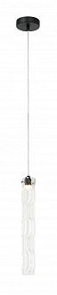 Светильник подвесной 6*6*45/150 см, 1*LED 6W Черный Stilfort Still 2163/02/01P