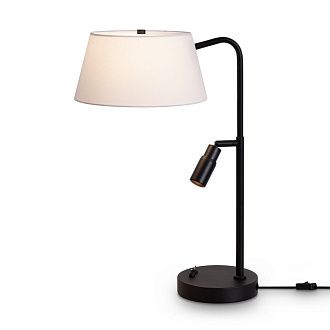 Настольный светильник 35*25*-53 см, 1*E14*40W, Freya  FR2066TL-L40B, Черный
