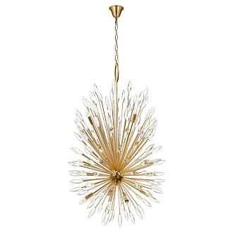 Подвесная люстра 81 см, Loft IT Splash 10418/12, золото