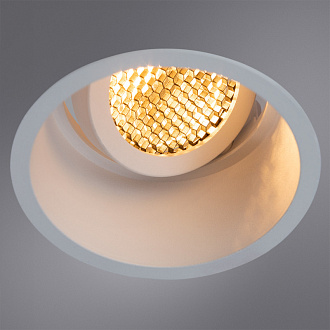 Светильник 8 см, Arte Lamp KANG A2163PL-1WH, белый, вр 7,5 см