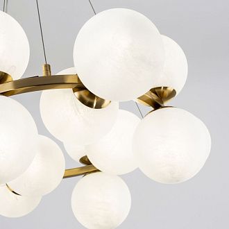 Подвесной светильник 70*60/120 см, 16*Е14 MODESTYLE MS.6117.16 BS латунь