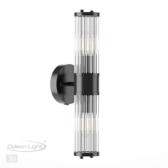 Подсветка  Odeon Light Kepa 4944/2W, черный