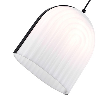 Светильник подвесной 23*27 см, 1*E27 LED 7W  черный ST Luce Aire SL1302.403.01
