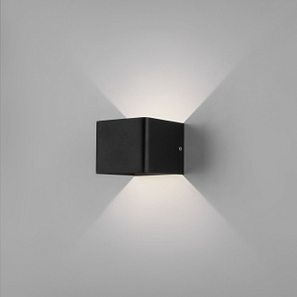 Подсветка LED 6W, 4000 К, 10*10*8 см, черный, Elektrostandard Corudo MRL LED 1060
