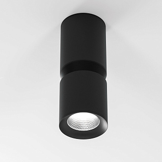 Светильник 6*6*16 см, 12W 4000K Elektrostandard Kayo 25048/LED черный
