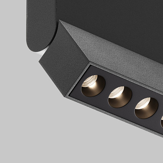 Накладной светильник 22*2,3*8,8 см, LED, 12W, 4000К, Maytoni Technical Points Rot C136CL-12W4K-B черный