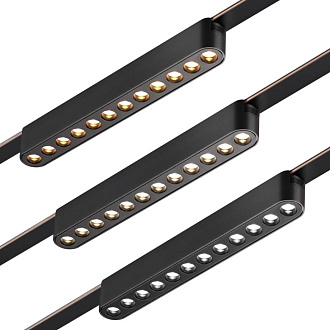 Светильник 22 см, 12W, 3000-6000K, Novotech EASY 359459, черный