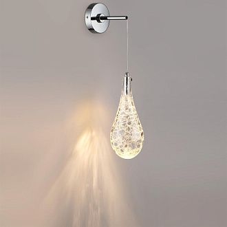 Бра *3*28- см, 1*LED*10W, 3000K, Odeon Light Incanto 7148/5WL, хром