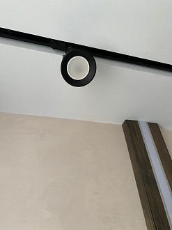 Трековый светильник Novotech Pipe 370405, черный, 14x12x8см, GU10, 50W
