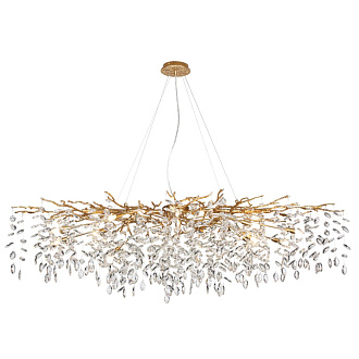 Люстра 150*48*150 см, 16 G9*40W, Odeon Light Delica, античная бронза 4969/16