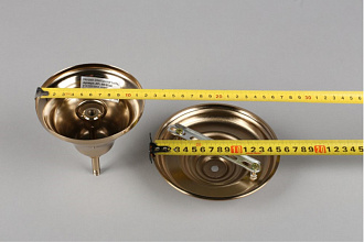 Подвесная люстра Aployt Romen APL.809.03.04, диаметр 40 см, золото