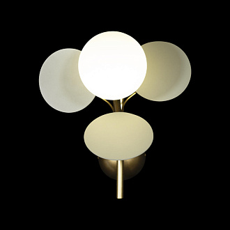 Светильник 23 см, 10008/1W Grey, золото