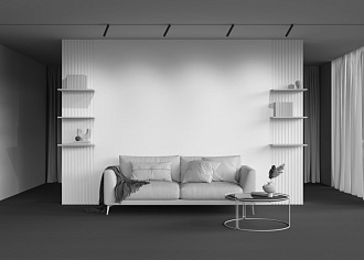 Светильник на шине 3*3*25,5 см, LED, 6W, 4000К, Maytoni Technical Focus T TR141-2-6W4K-M-B черный