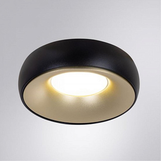 Светильник потолочный 9,8*3,2 см, 1*GU10 черный Arte lamp Heze A6666PL-1BK