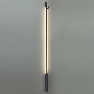 Элемент для инсталляции **147- см, 2*LED*24W, 3000K, Odeon Light Fino 7155/150S, черный