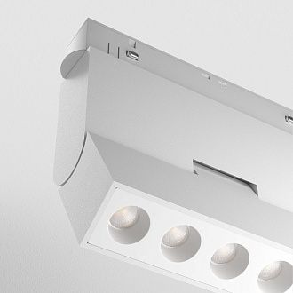 Трековый светильник Points rot Exility 2700-6000K 12Вт 36° Dim Smart Zigbee, 22*2,3-10,8 см, LED*12W, Maytoni TR033-4-12WTW-M-DSZ-W, Белый