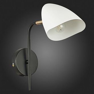 Бра 13 см,  EVOLUCE SATTA SLE103601-01 Черный, Золотой