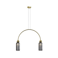 Подвесной светильник 70*10*362,5 см, 2*E14, Maytoni ANTIC MOD302PL-02GR золотой