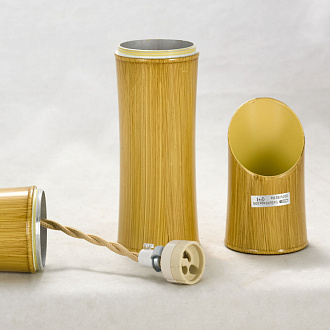Подвесной светильник Lussole LSP-8563-3, 5*63 см, бамбук