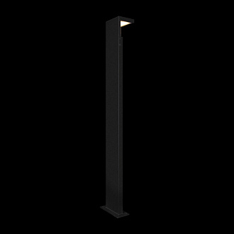 Уличный светильник 10*12 см, 1*LED*5W, 3000К Loft It 100001/1000 Oak, Черный, золото