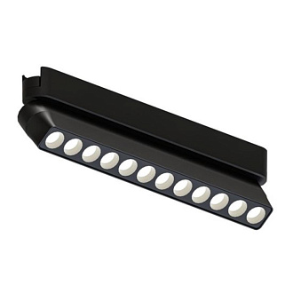 Трековый светильник 23*2,6*6 см, 1*LED*12W 4000K Arte Lamp Rapid A6161PL-1BK черный
