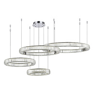 Люстра подвесная 180*140* см, 1*LED 190W 4000K хром ST Luce Tivoli SL1622.103.04