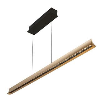 Линейный светильник 124*8,5*50-190 см 38W, 3000-6000K, Aployt Gercia APL.786.03.38, черный