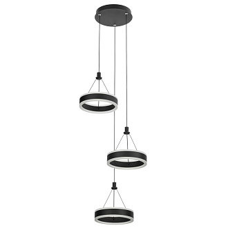 Люстра 40*50/140 см, 60W, 4000K Citilux CL719031 Дуэт Черный